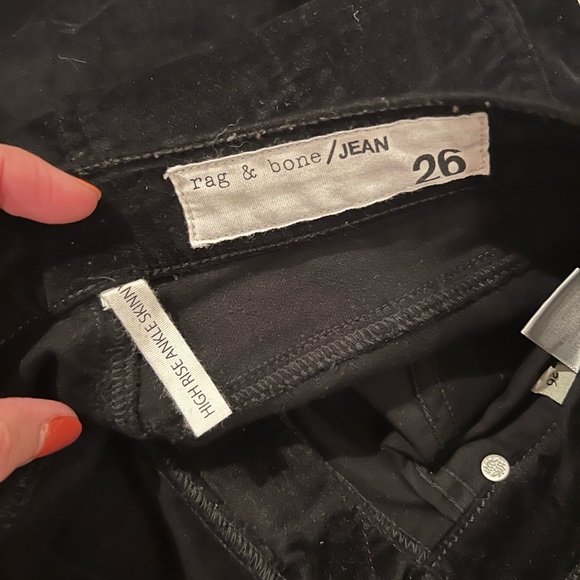 RAG & BONE Velvet Jeans - Picture 1 of 4